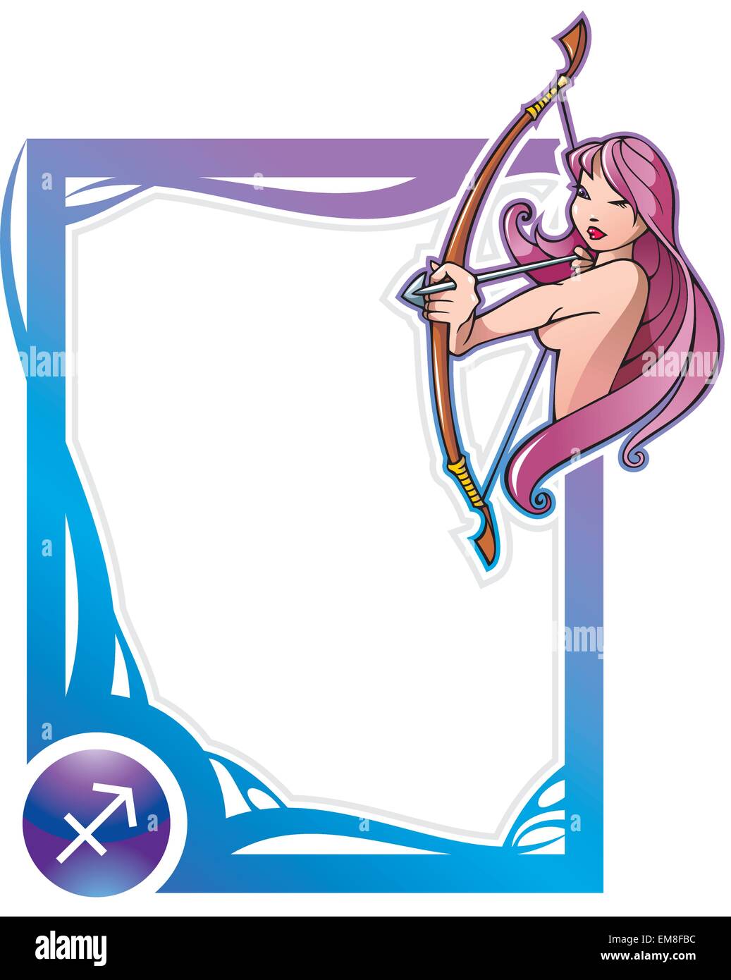 Ninth sign of zodiac Stock Vector Images - Alamy