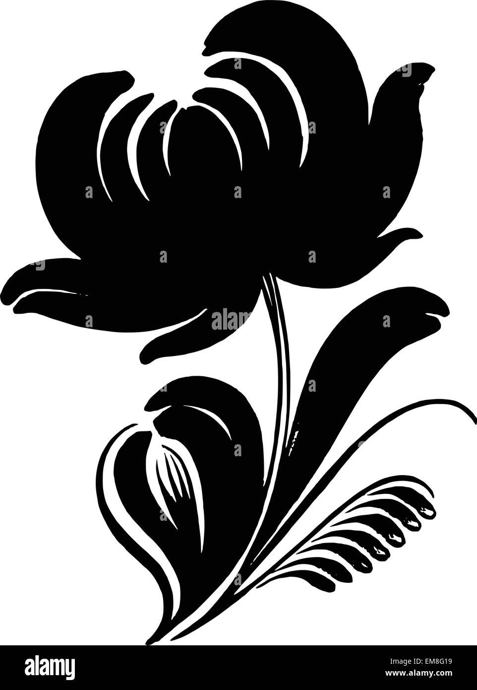 Ornamental composition Stock Vector Images Alamy