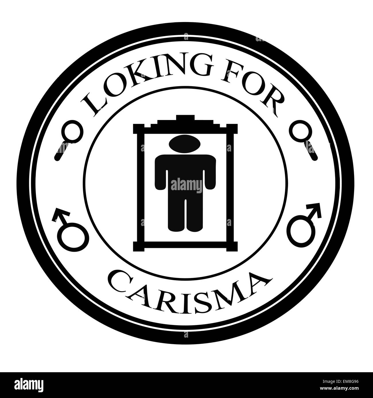 Looking for Charisma Stock Vector