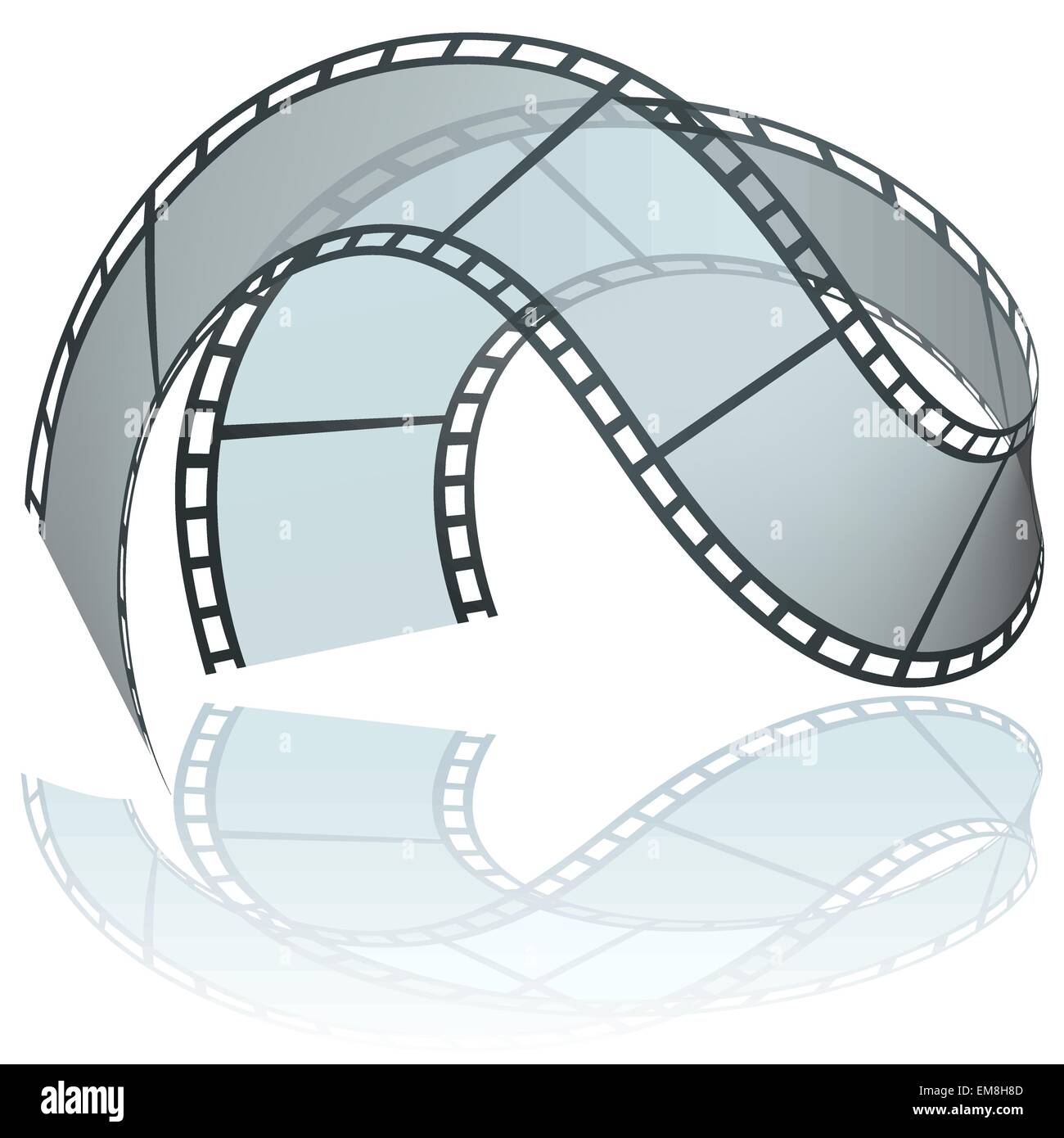 Curled Camera Film Stock Vector Image & Art - Alamy