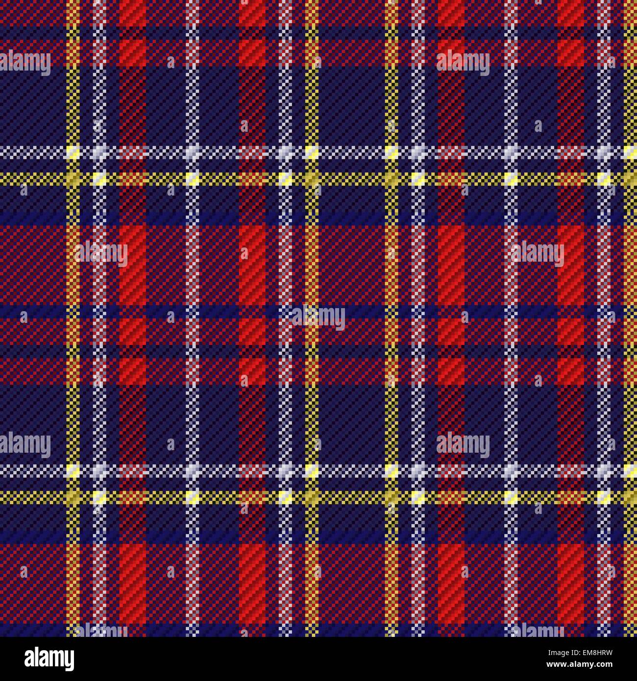 Seamless checkered red and blue pattern Stock Vector Image & Art Alamy