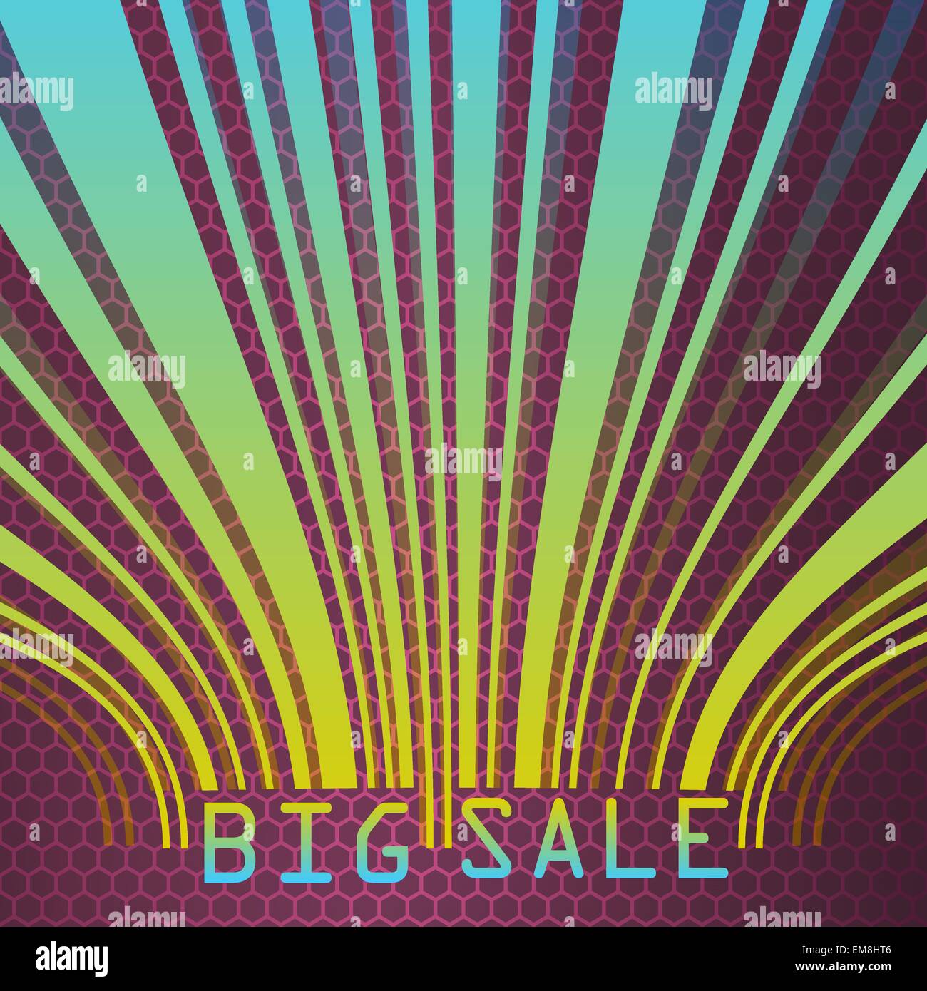 Big Sale bar codes all data is fictional. EPS 10 Stock Vector