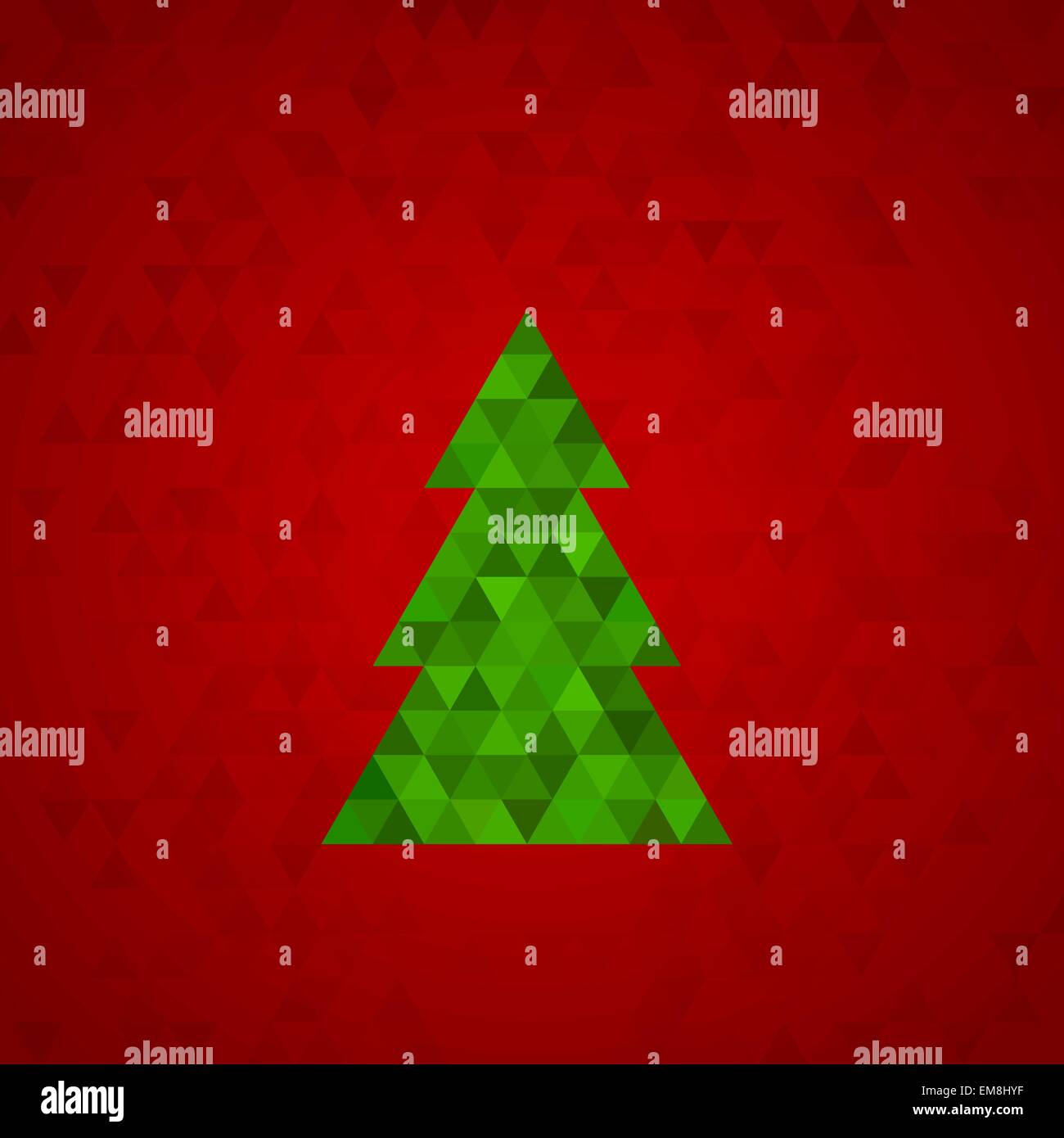 Opening of the christmas tree Stock Vector Images - Alamy