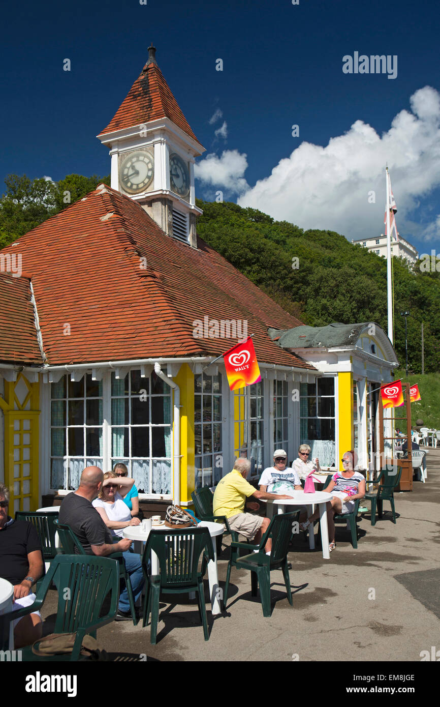 UK, England, Yorkshire, Scarborough, South Cliff, Clock Tower Café