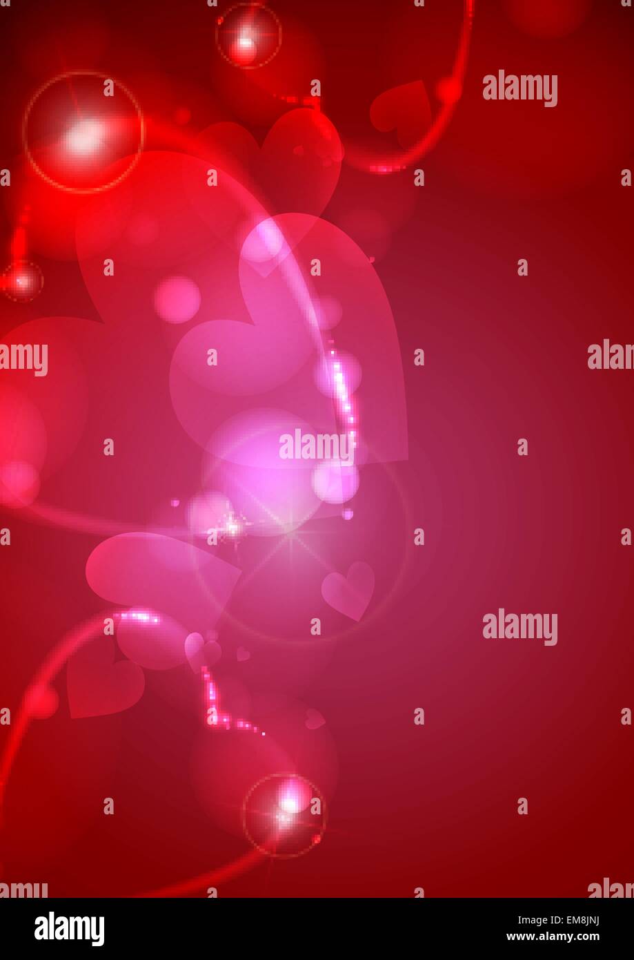 Valentine's Day or Wedding Background Stock Vector Image & Art - Alamy