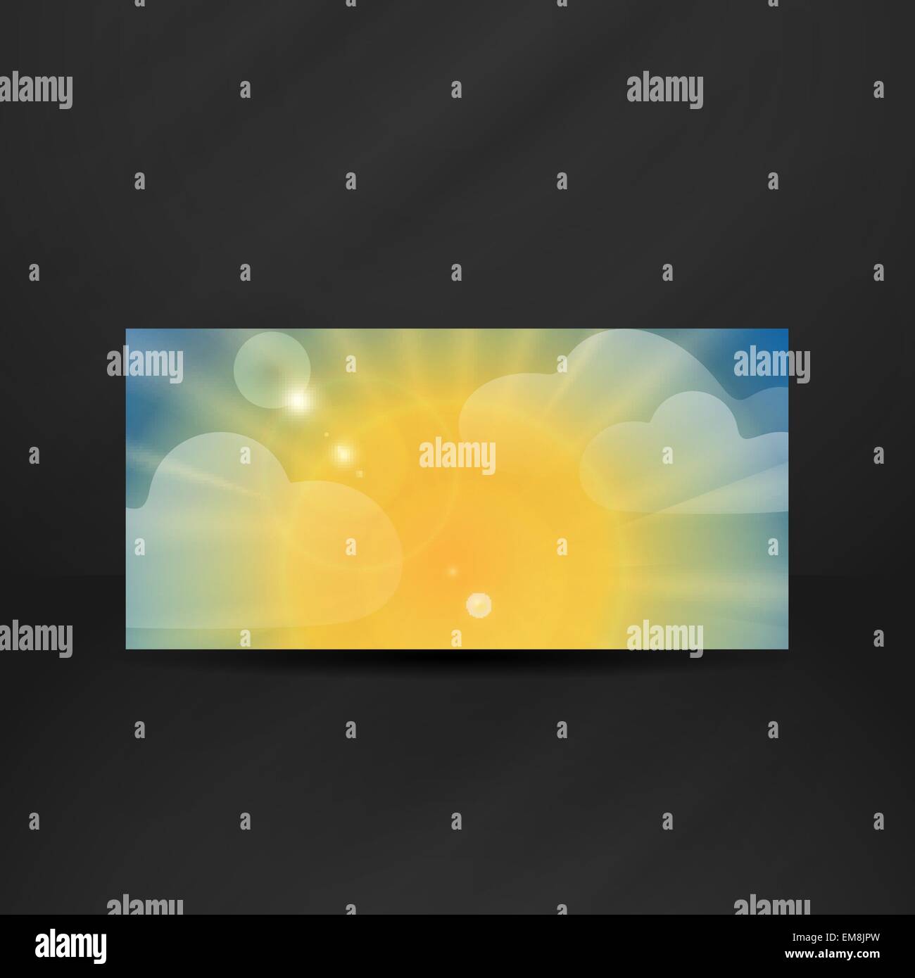Abstract Summer Background Stock Vector Image & Art - Alamy