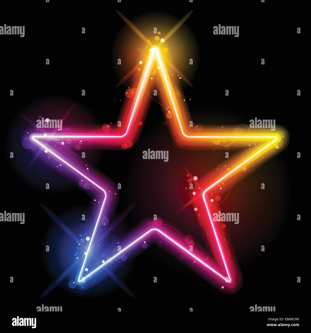 Rainbow star logo vector design hires stock photography and images Alamy