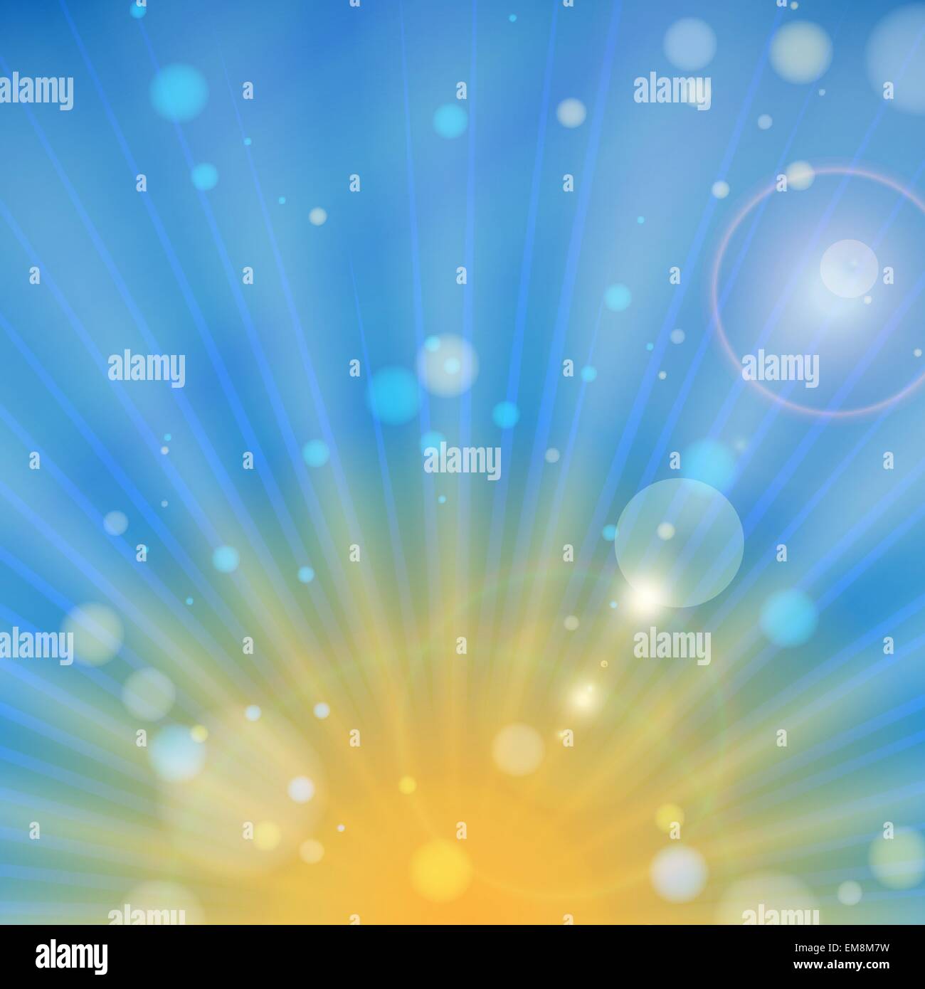 Abstract Summer Background Stock Vector Image & Art - Alamy