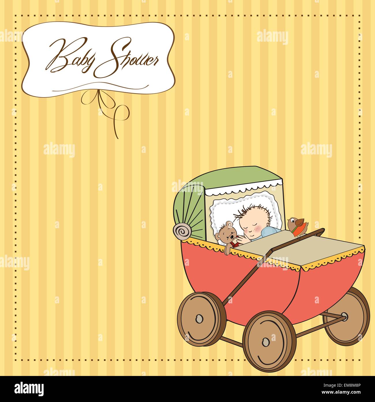 90+ Baby Boy Bottle Shower Card Stock Illustrations, Royalty-Free