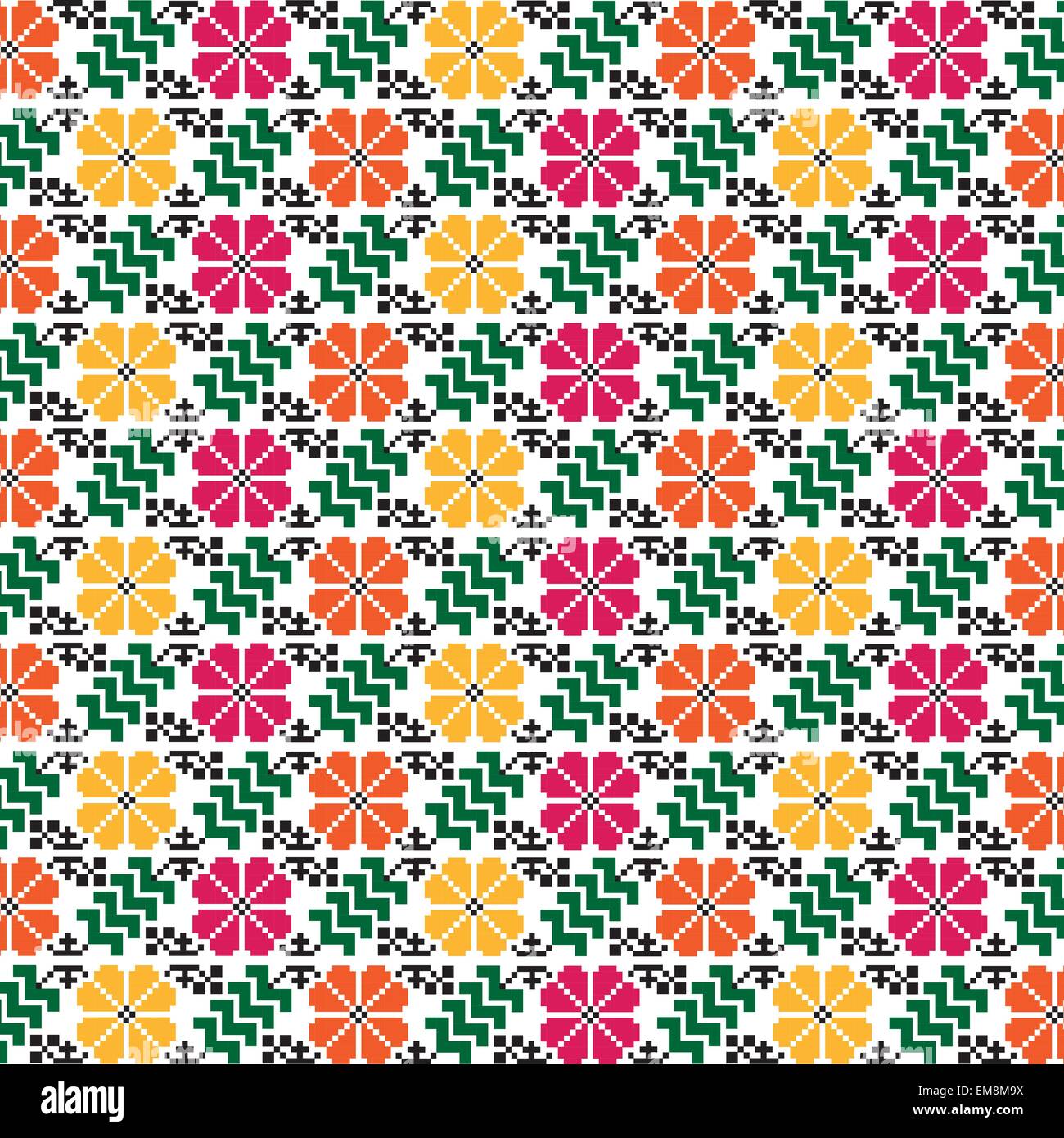 seamless ethnic pattern Stock Vector Image & Art - Alamy