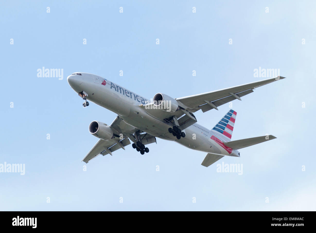 Boeing 777 (N784AN) American Airlines Stock Photo Alamy