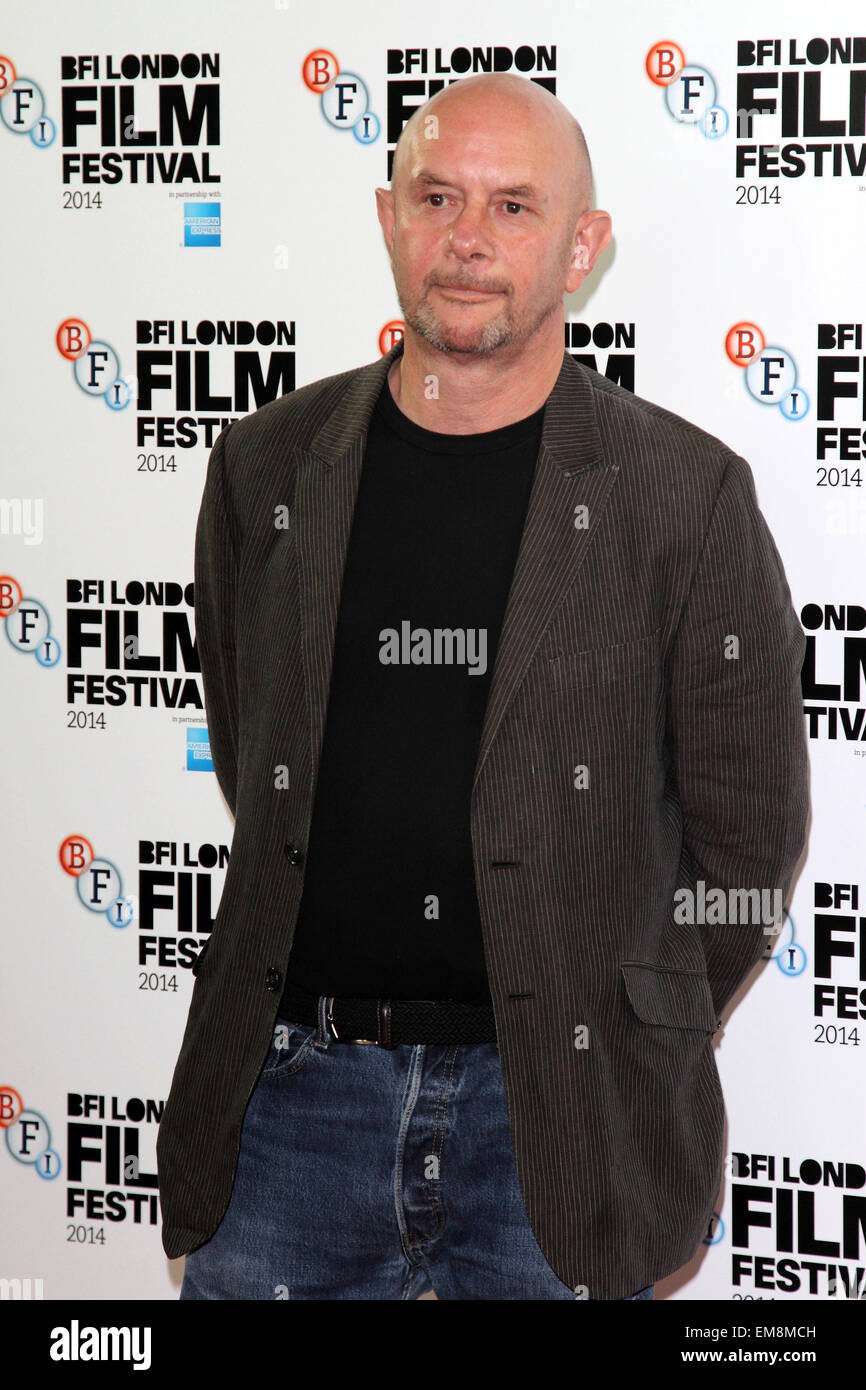 BFI London Film Festival - 'Wild' press conference and photocall at the Mayfair hotel, London  Featuring: Nick Hornby Where: London, United Kingdom When: 13 Oct 2014 Stock Photo