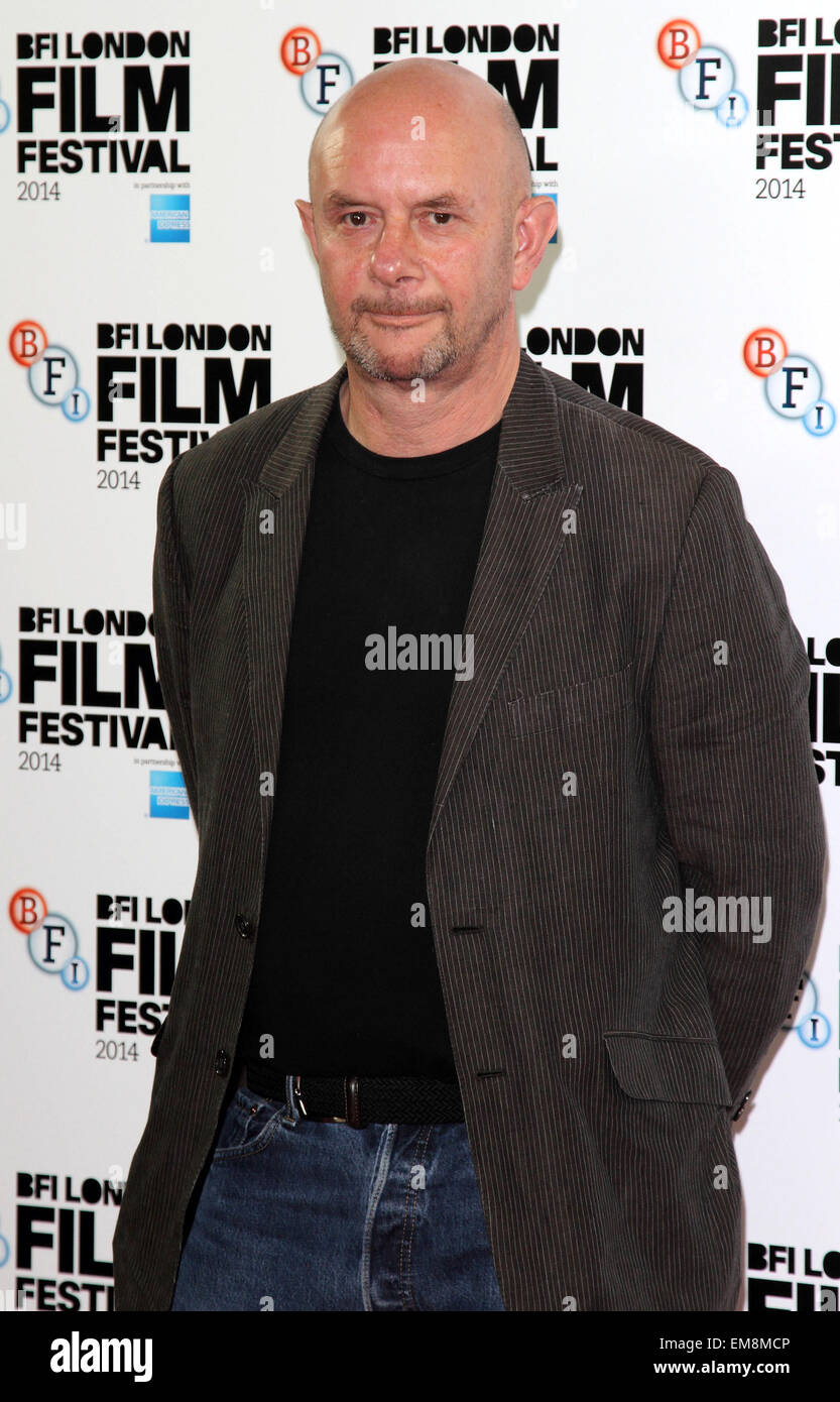 BFI London Film Festival - 'Wild' press conference and photocall at the Mayfair hotel, London  Featuring: Nick Hornby Where: London, United Kingdom When: 13 Oct 2014 Stock Photo