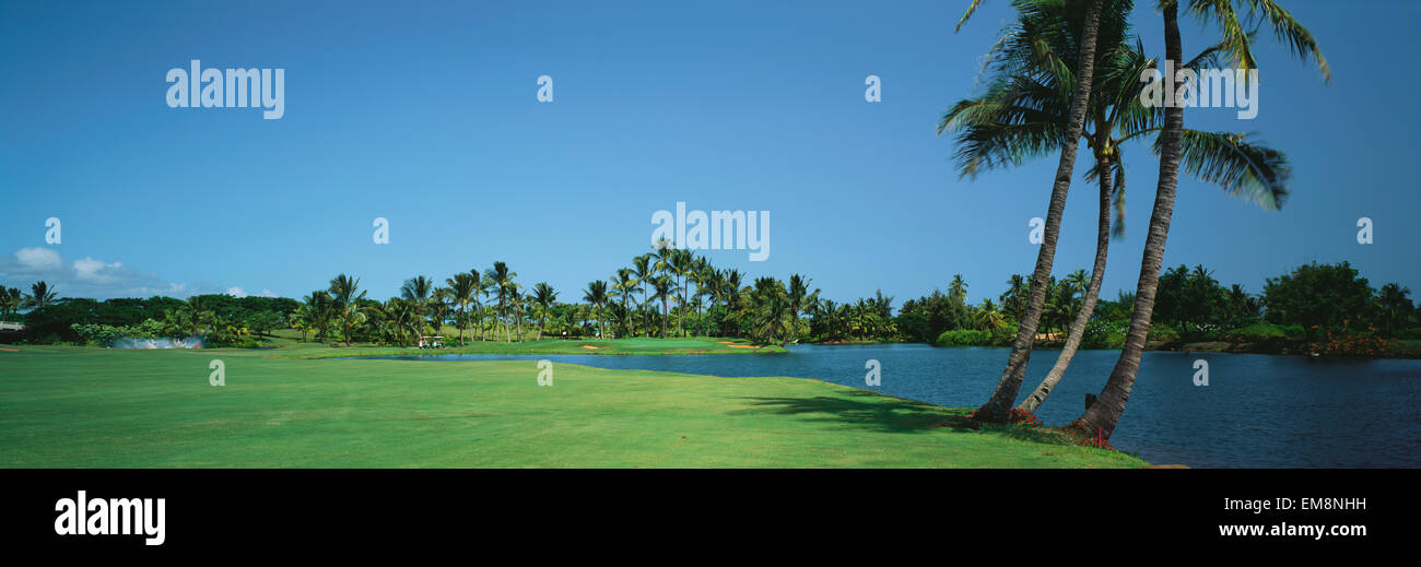 Hawaii Kauai Lihue Kauai Lagoons Golf Course Kiele Course 18Th