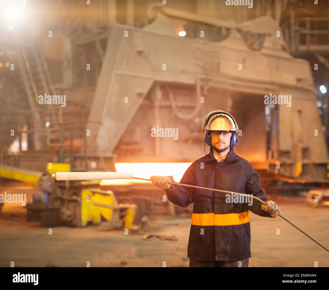 Portrait of steelworker hires stock photography and images Alamy