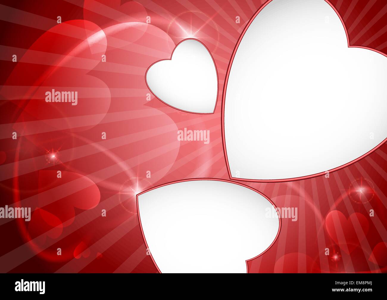 Valentine's Day or Wedding Background Stock Vector Image & Art - Alamy