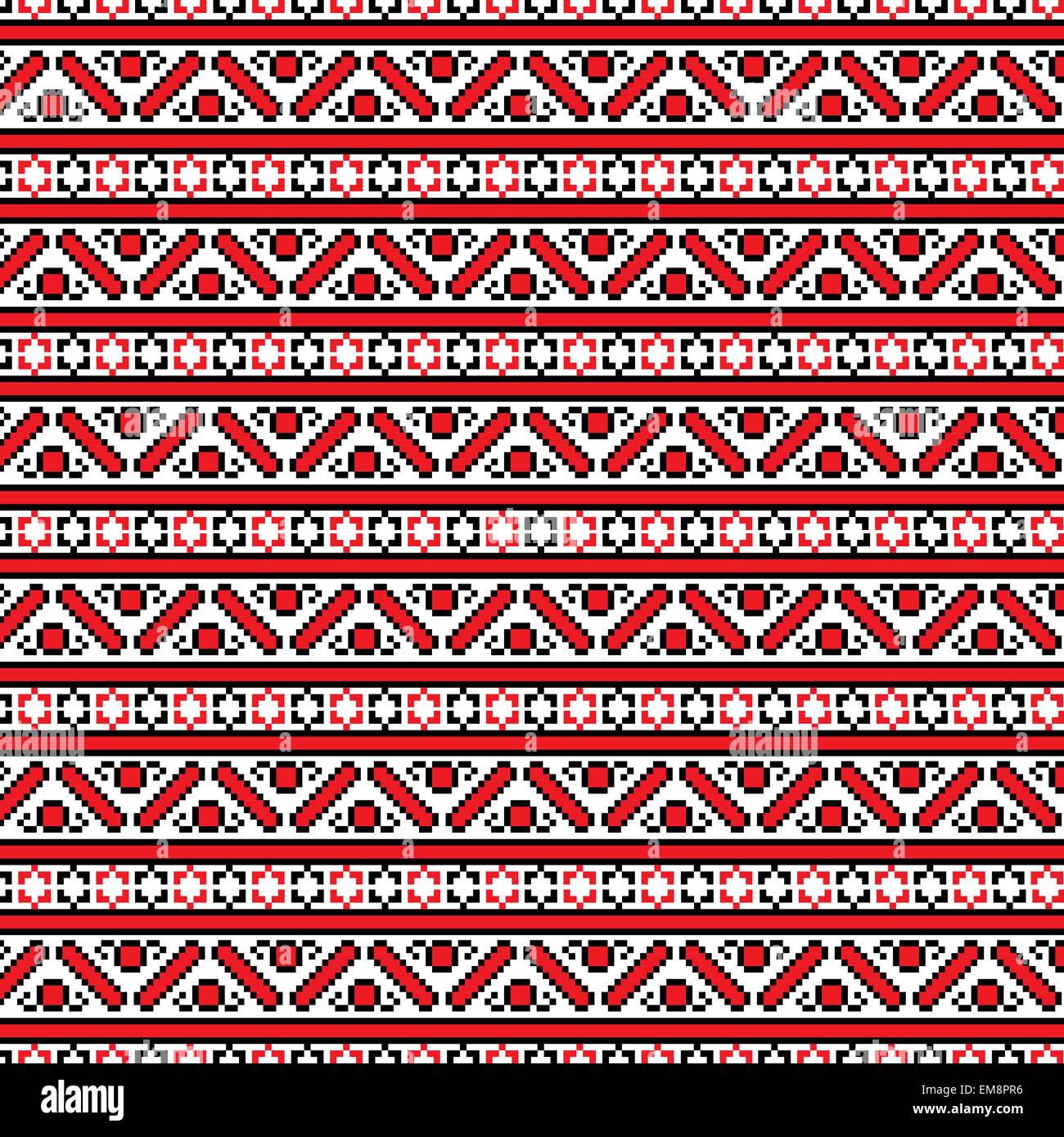 seamless ethnic pattern Stock Vector