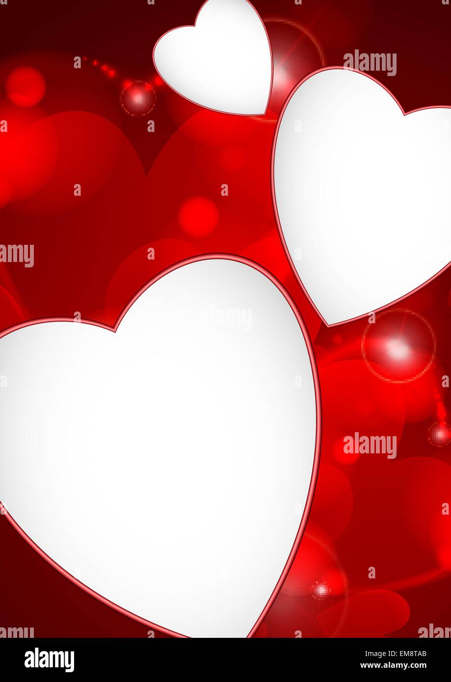 Valentine's Day Or Wedding Background Stock Vector Image & Art - Alamy