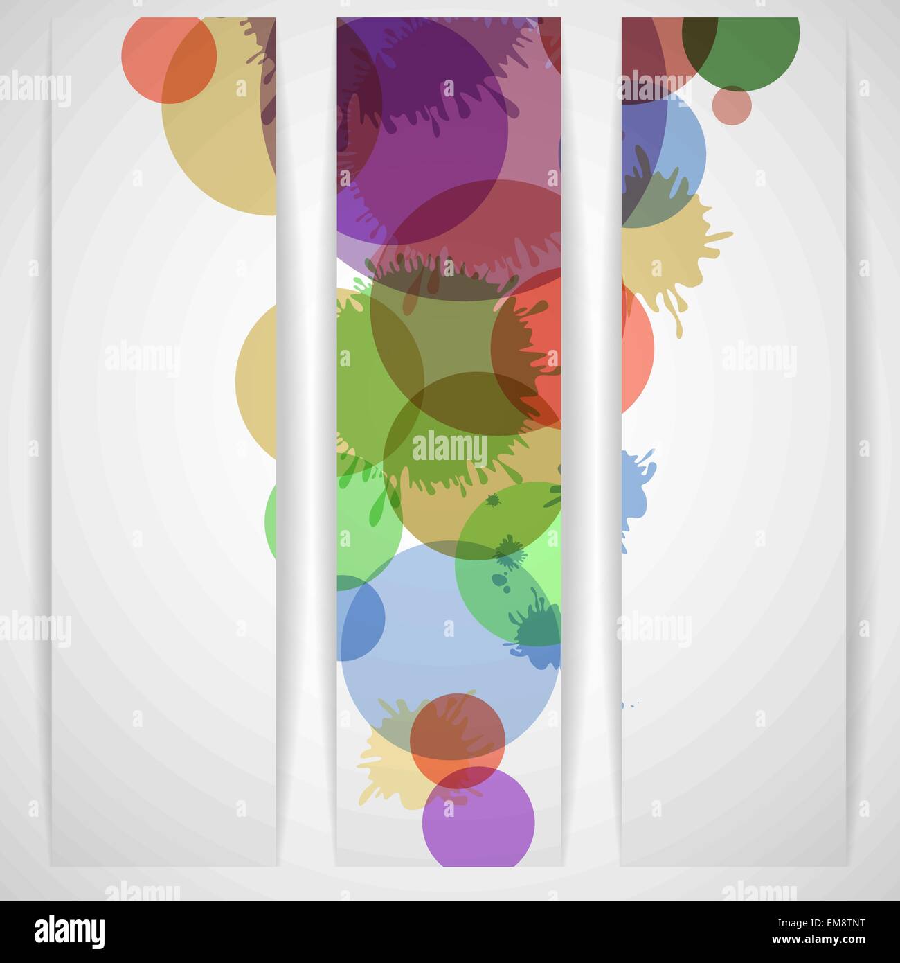 Abstract Colorful Banner. Stock Vector