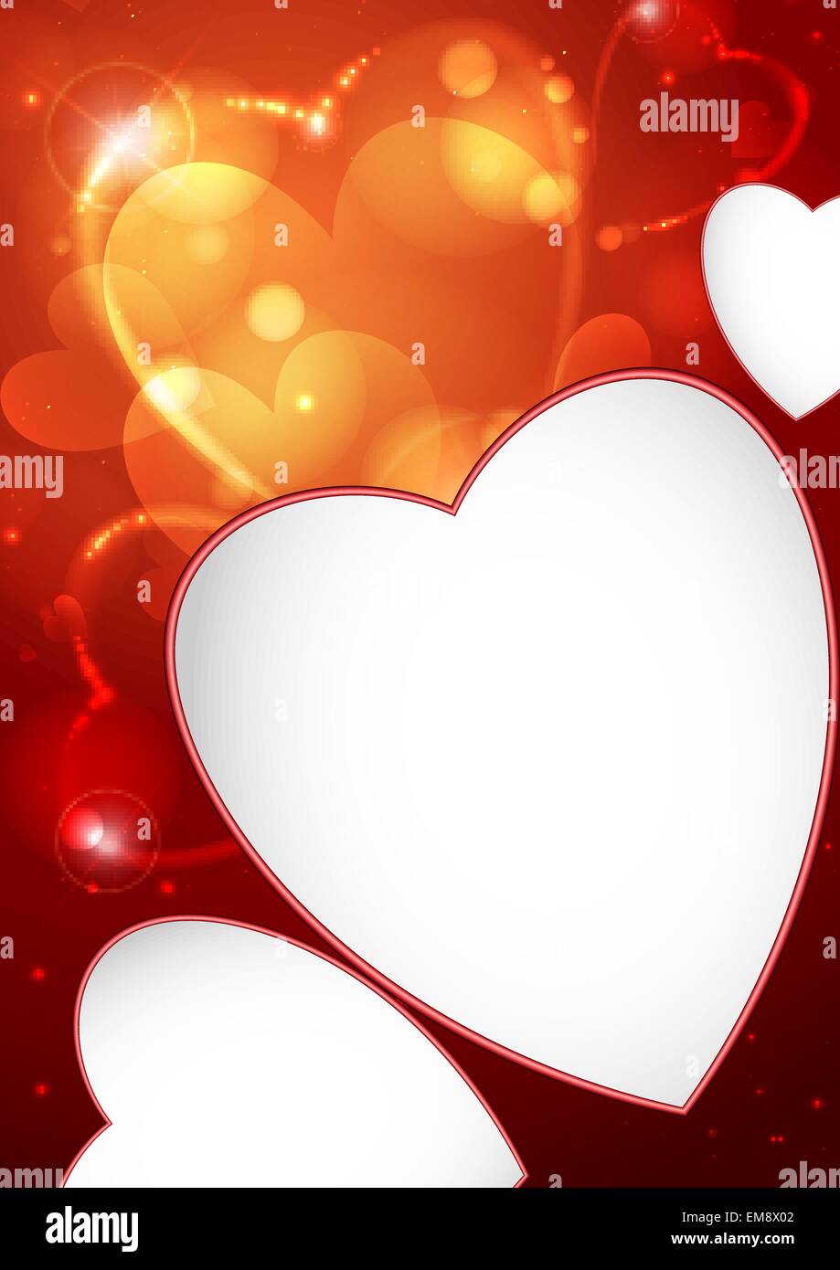 Valentine's Day or Wedding Background Stock Vector Image & Art - Alamy
