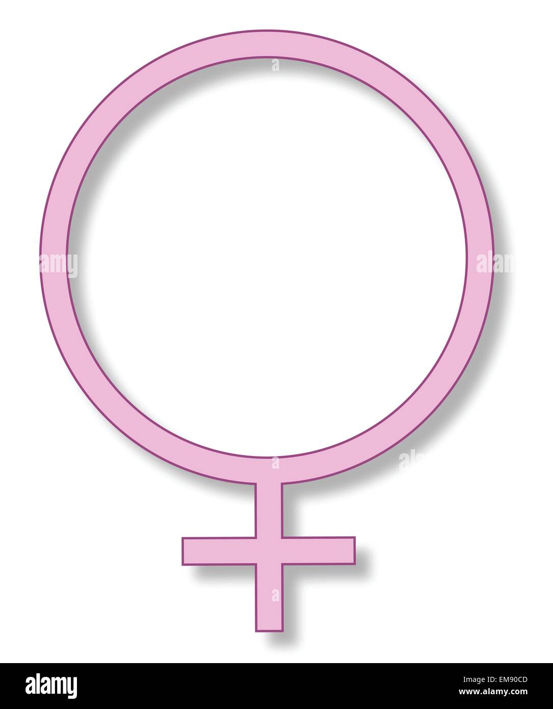 Symbol of femininity Stock Vector Images - Alamy