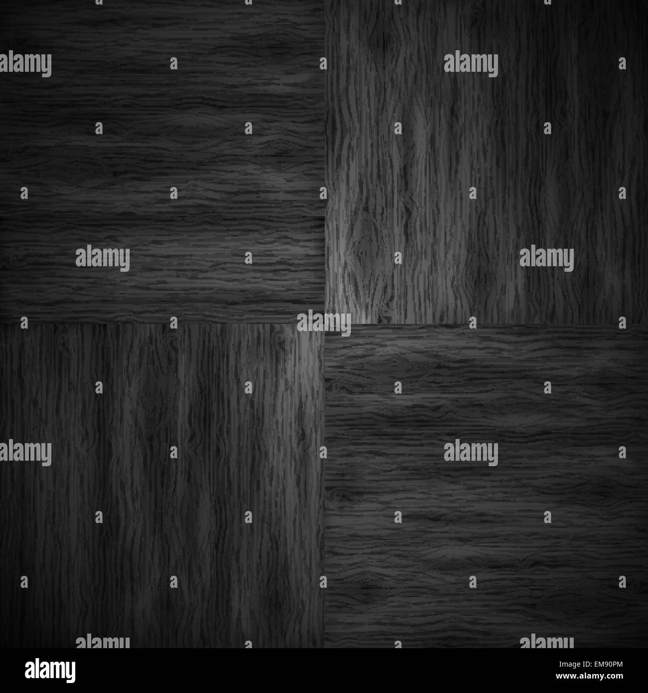 Illustrated wood parquet texture. Stock Vector