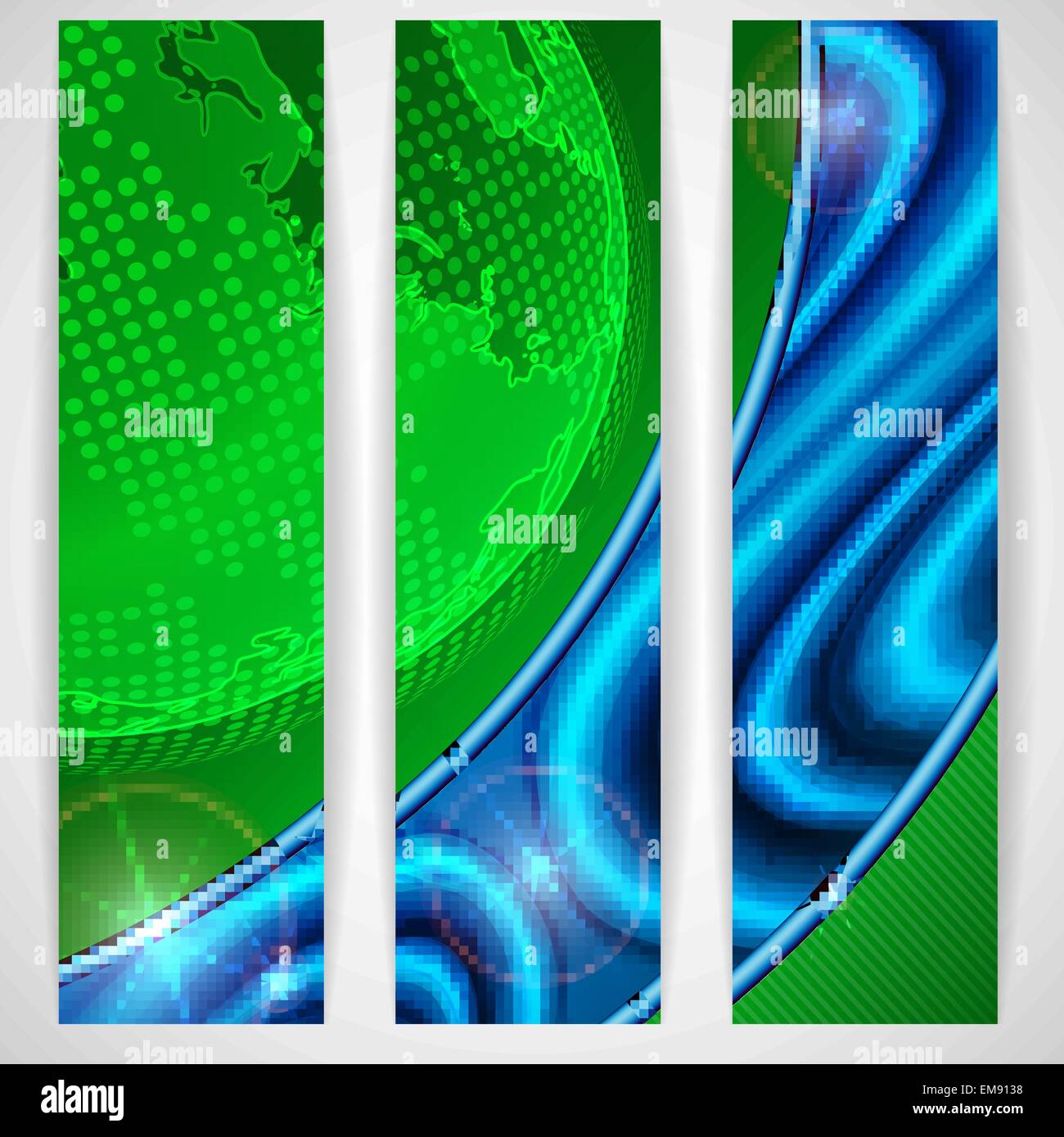 Eco Green Background Stock Vector Image & Art - Alamy