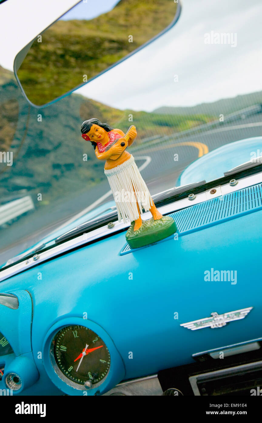 vintage hula doll