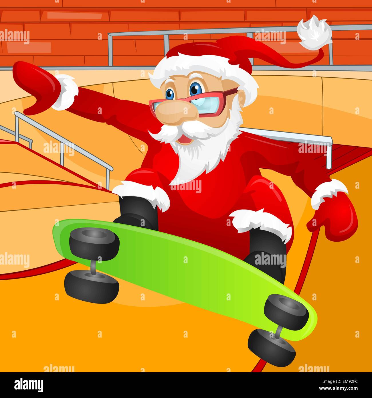 Santa Ramp New ramp Stock Vector Images - Alamy