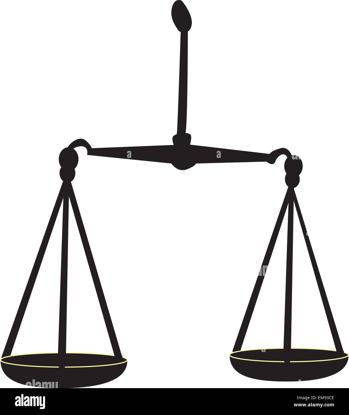 black scale silhouette Stock Vector Image & Art - Alamy