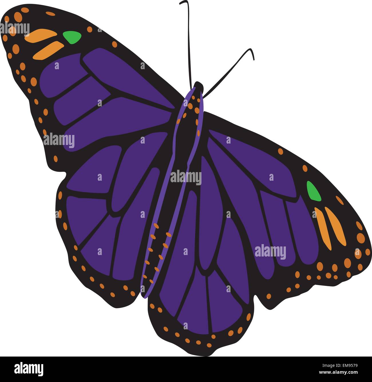 Butterfly. Vector illustration Stock Vector