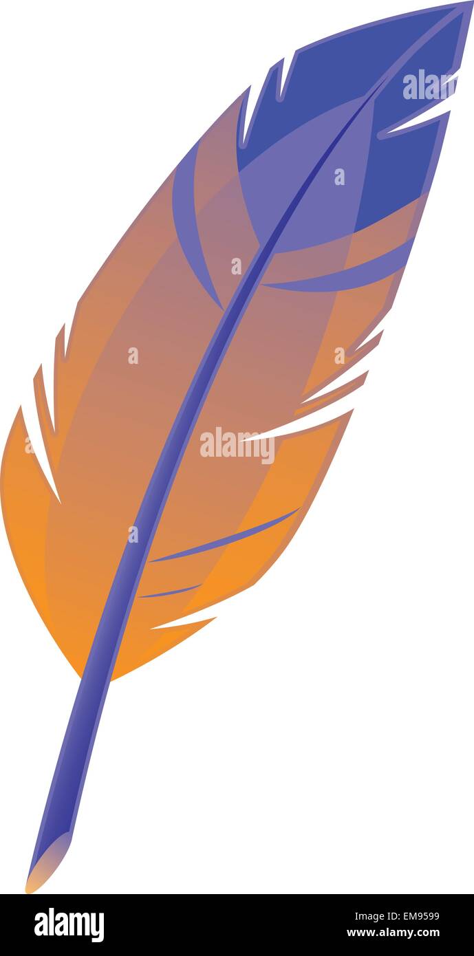 Realistic feather Stock Vector Images - Alamy