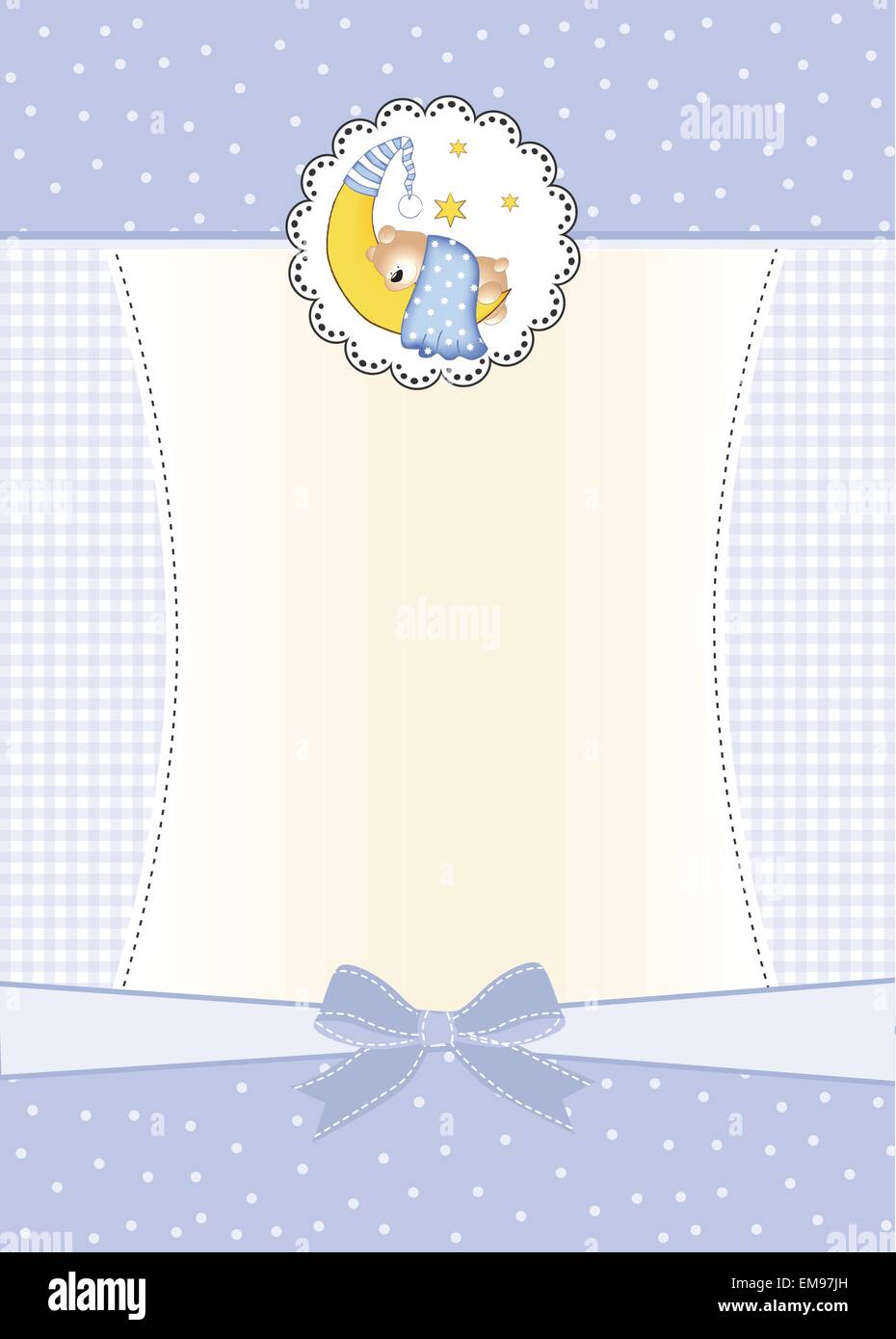 baby shower card Stock Vector Image & Art Alamy