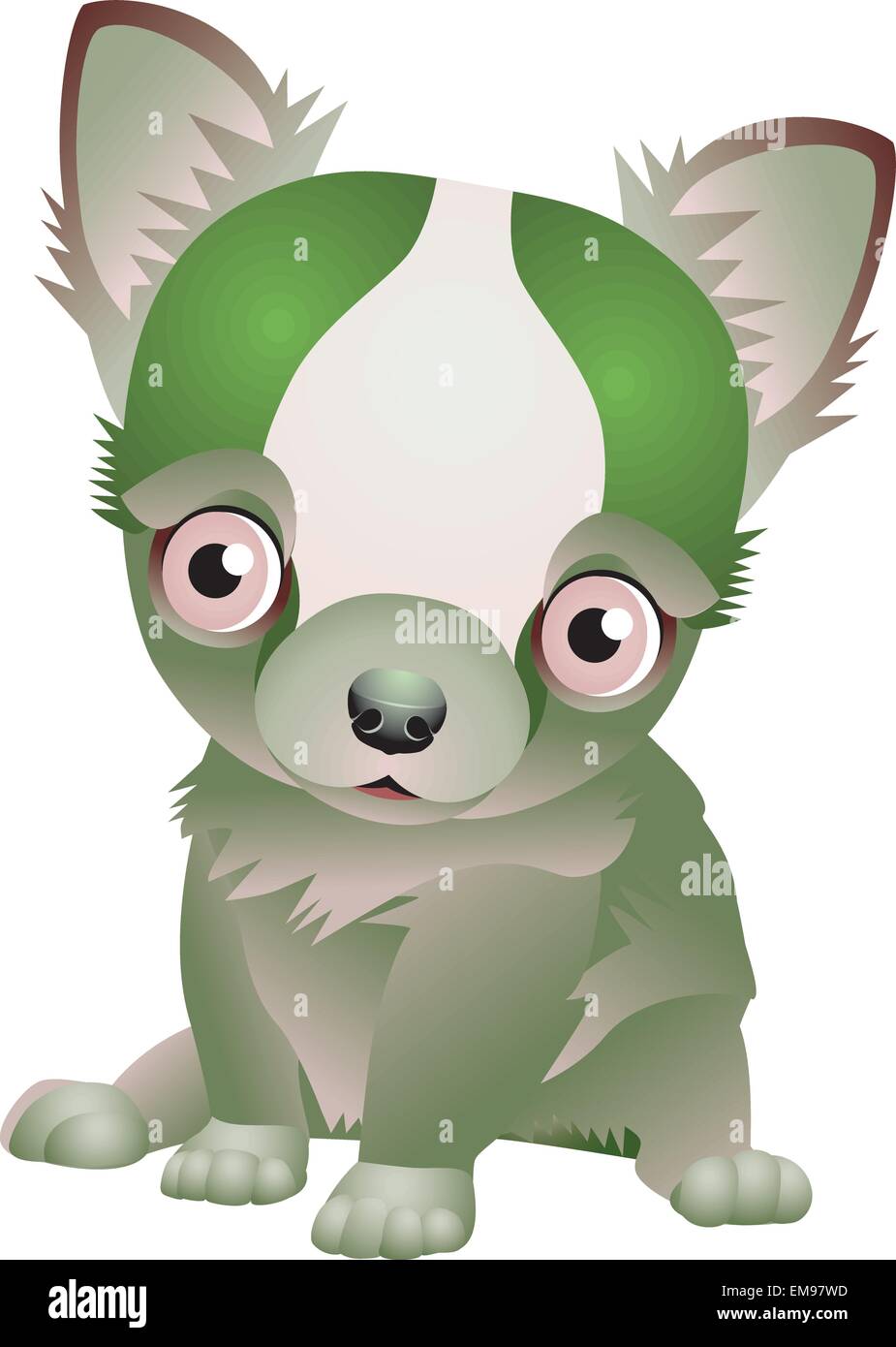 Vector illustration of Cartoon Dog Stock Vector Image & Art - Alamy