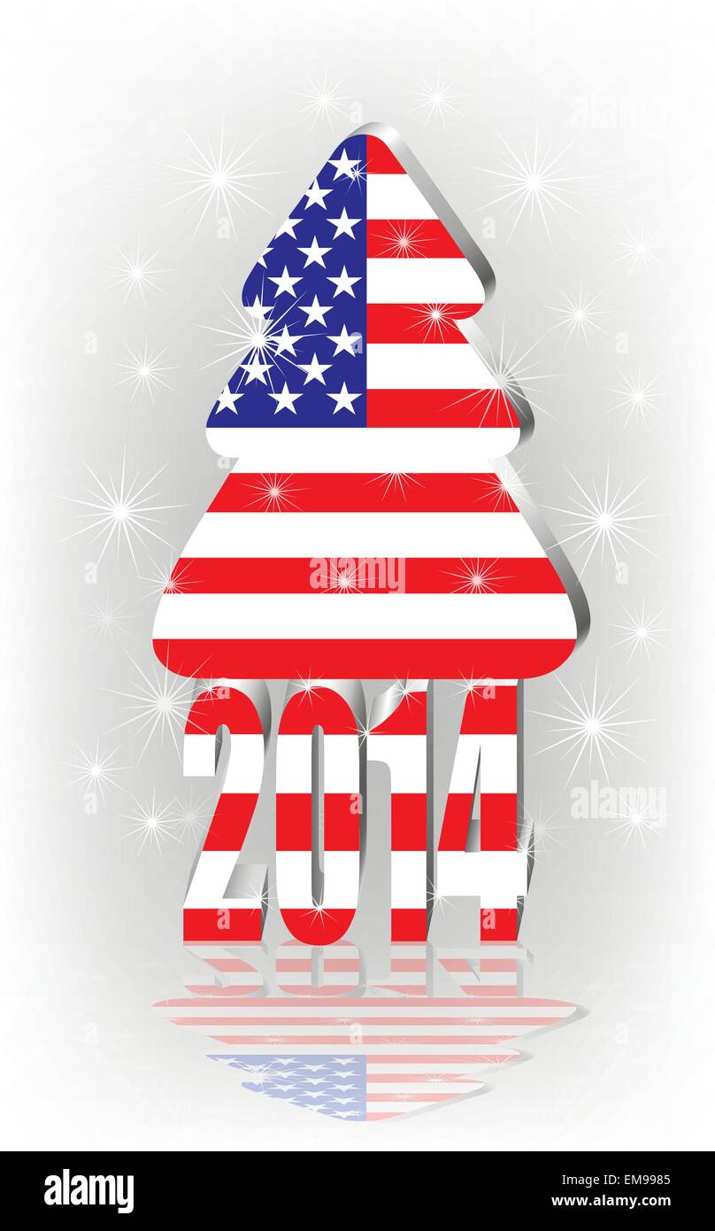 American christmas traditions Stock Vector Images Alamy