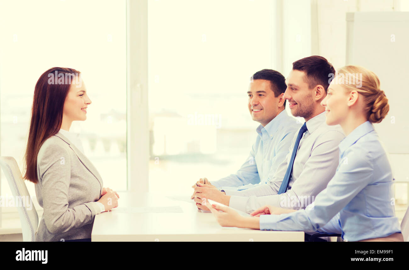 Group job interview hi-res stock photography and images - Alamy