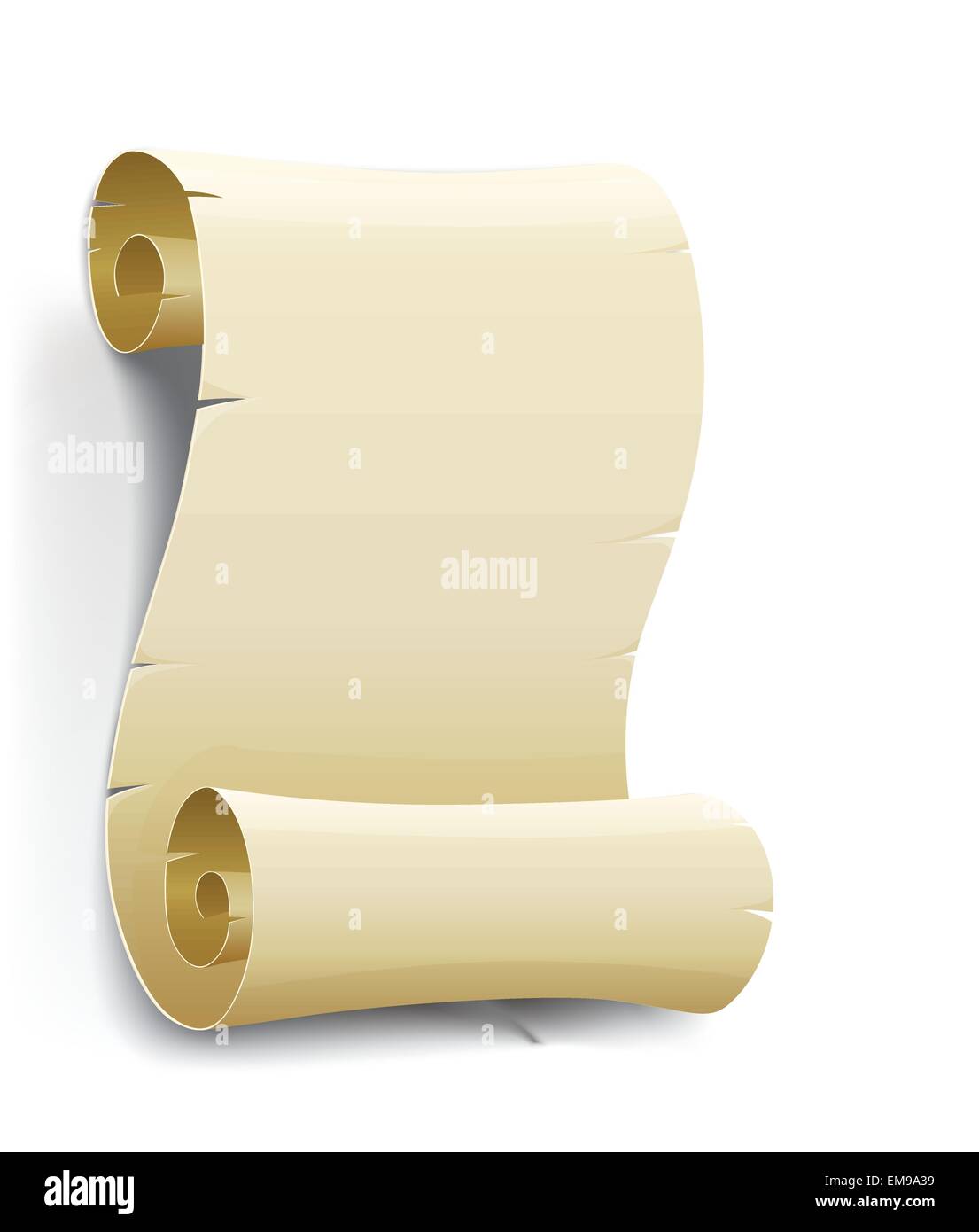Scroll Parchment Illustration High Resolution Stock Photography And Images Alamy