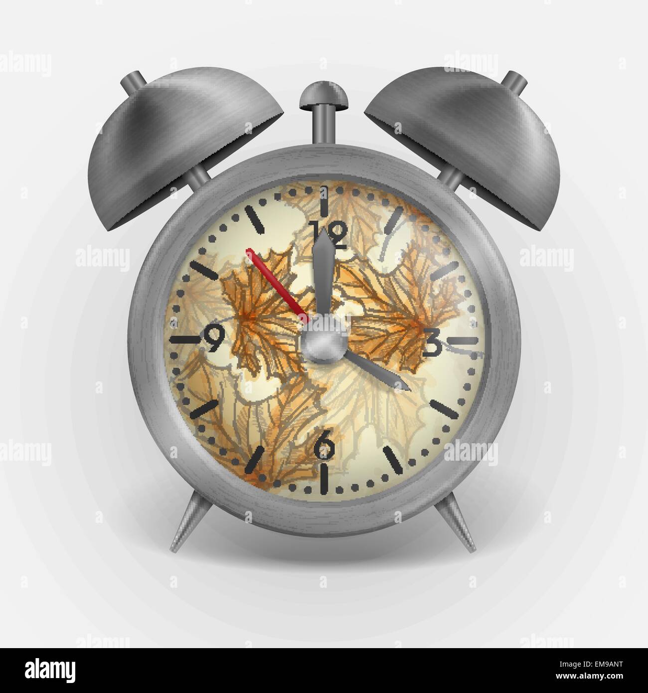 clock summer time change with sun and snowflake vector illustration EPS10  Stock Vector Image & Art - Alamy