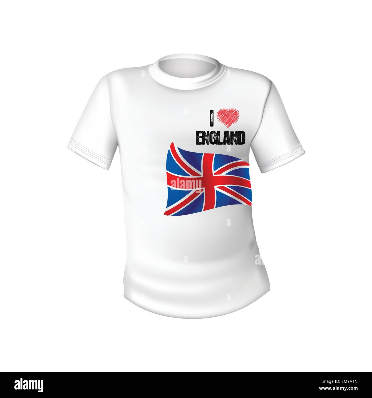 English t-shirt design Stock Vector