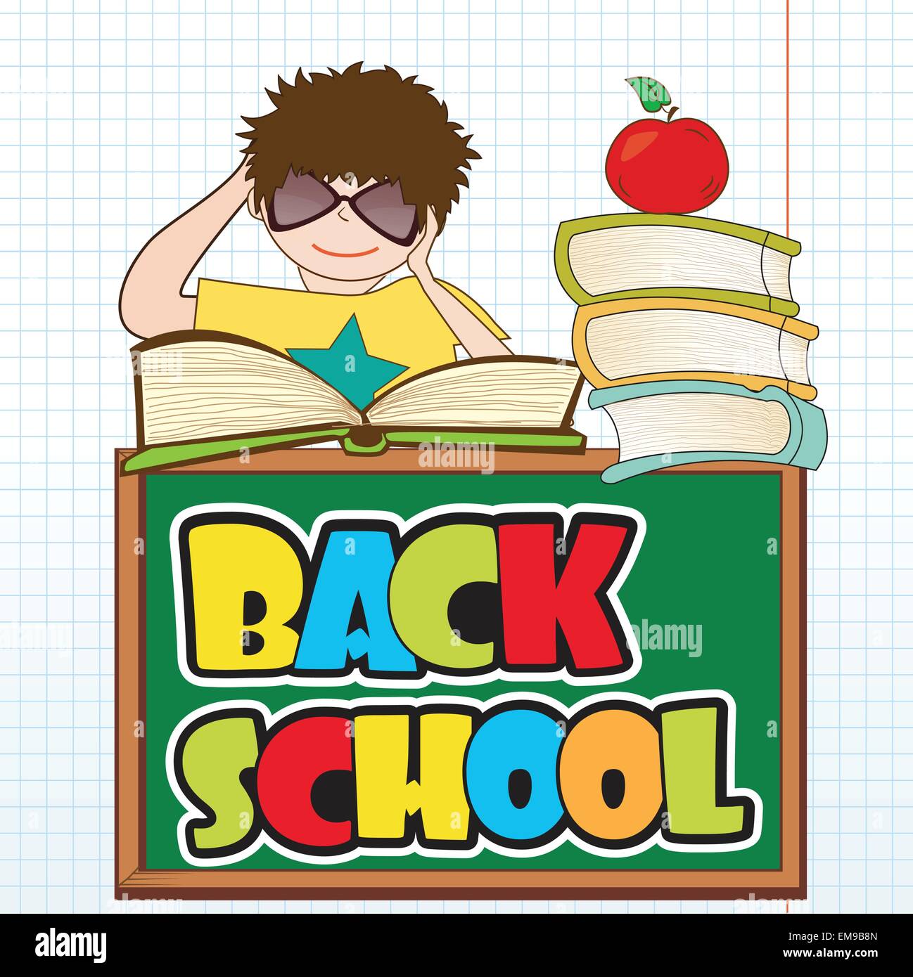 back to school Stock Vector Image & Art - Alamy