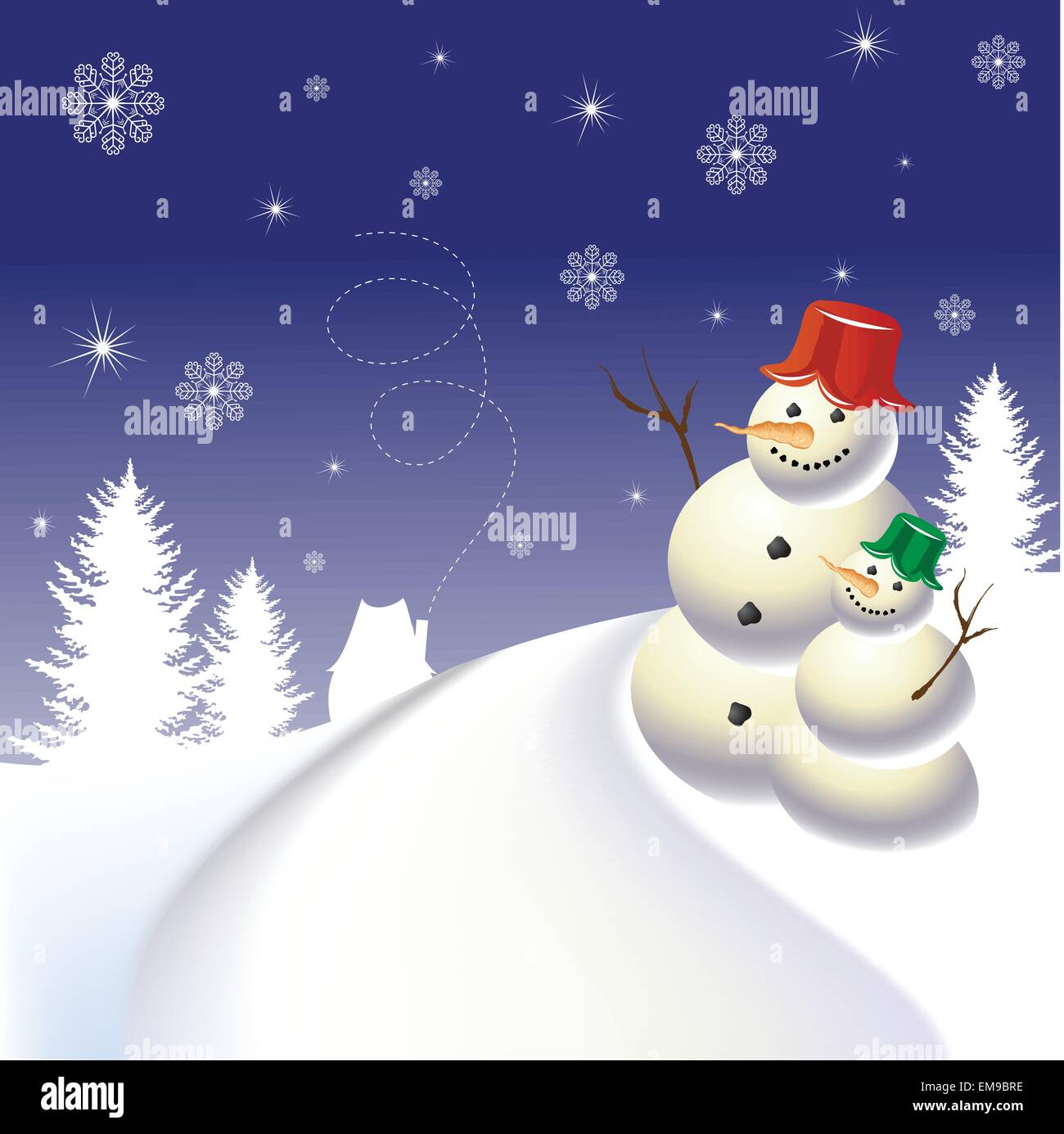 Snow and landscapes Stock Vector Images Alamy Snow and landscapes Stock Vector Images Alamy