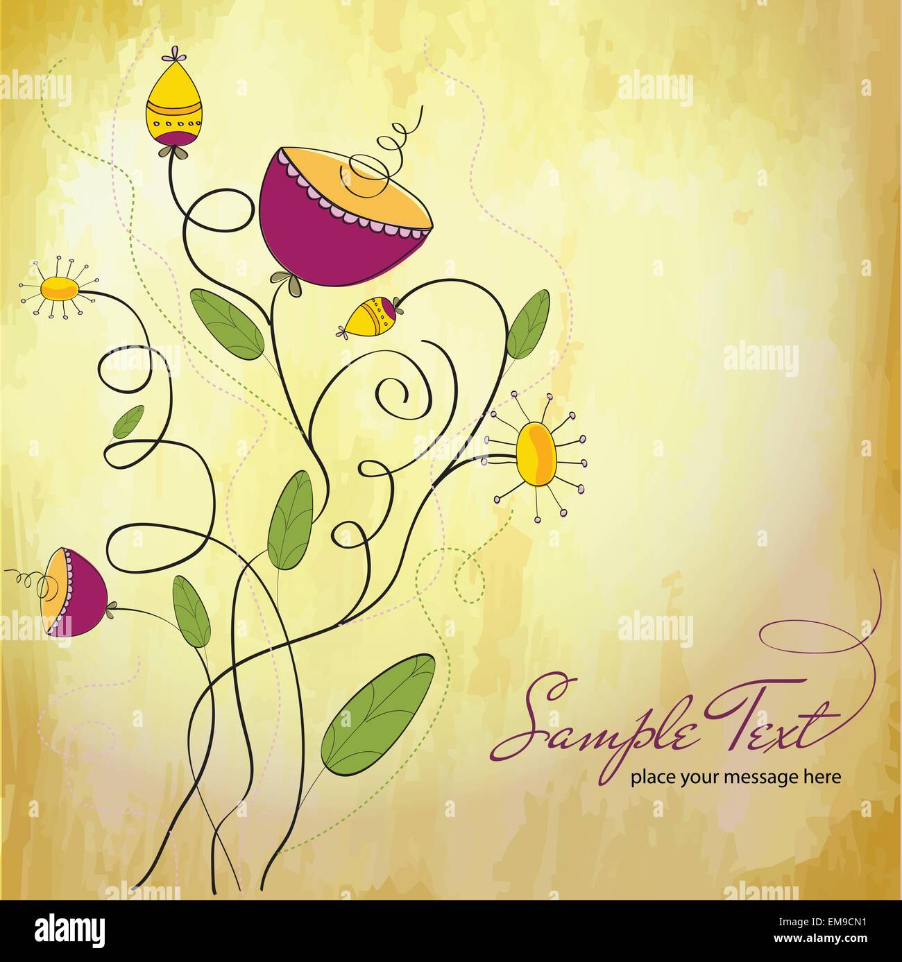 seamless pattern background with flowers Stock Vector Image & Art - Alamy