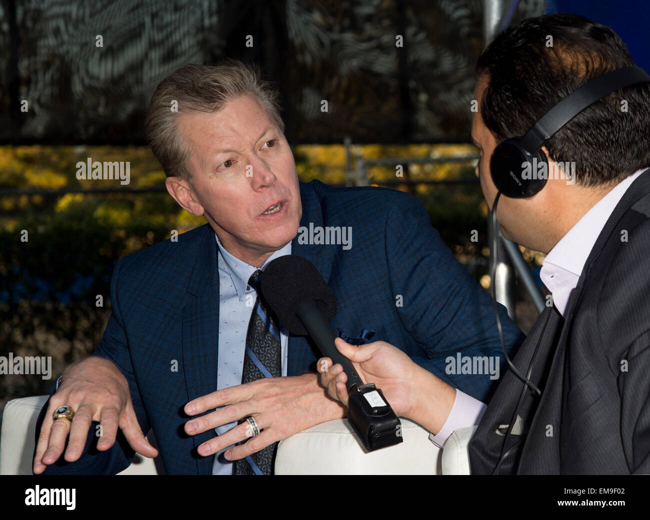 Orel hershiser and dana deaver hi-res stock photography and images
