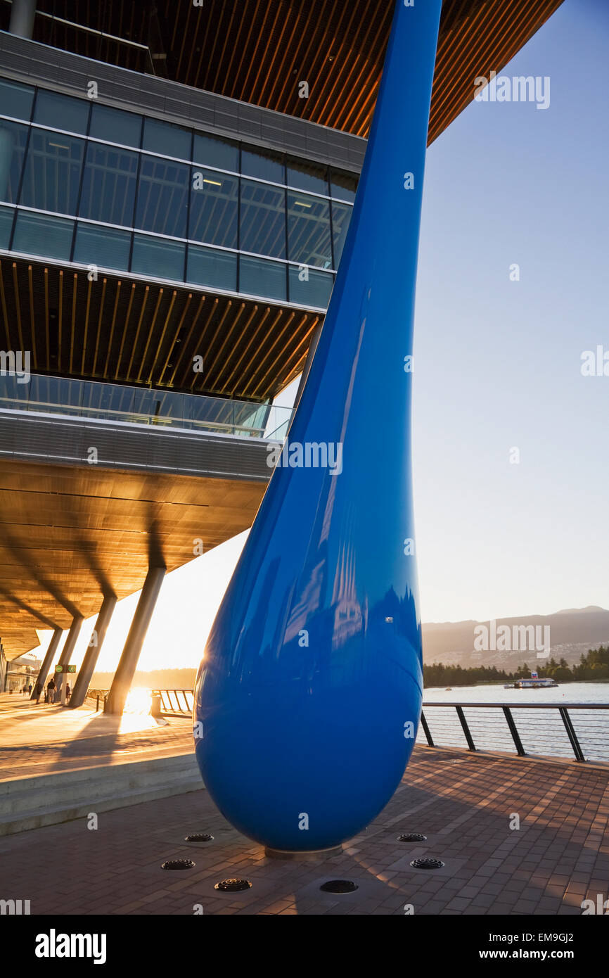 The Drop, Sculpture By Inges Idee At The Vancouver Convention Centre