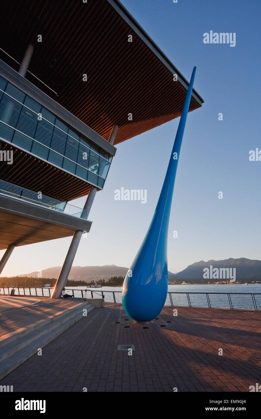 The Drop, Sculpture By Inges Idee At The Vancouver Convention Centre
