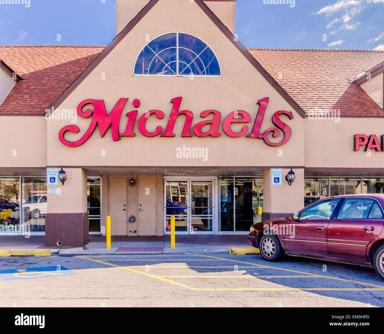 Michaels store storefront hi-res stock photography and images - Alamy