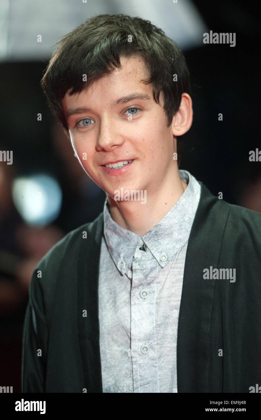 Bfi London Film Festival X Y Screening At The Odeon West End Arrivals Featuring Asa Butterfield Where London United Kingdom When 13 Oct 14 Stock Photo Alamy