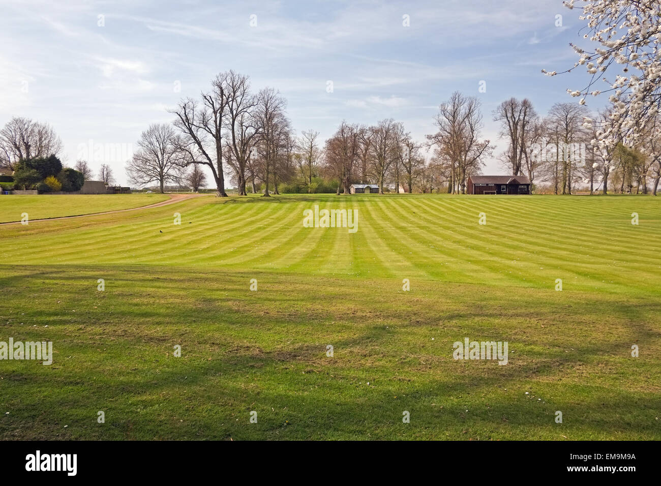 Front Lawn at Castle Ashby House in Northamptonshire UK Stock Photo Alamy
