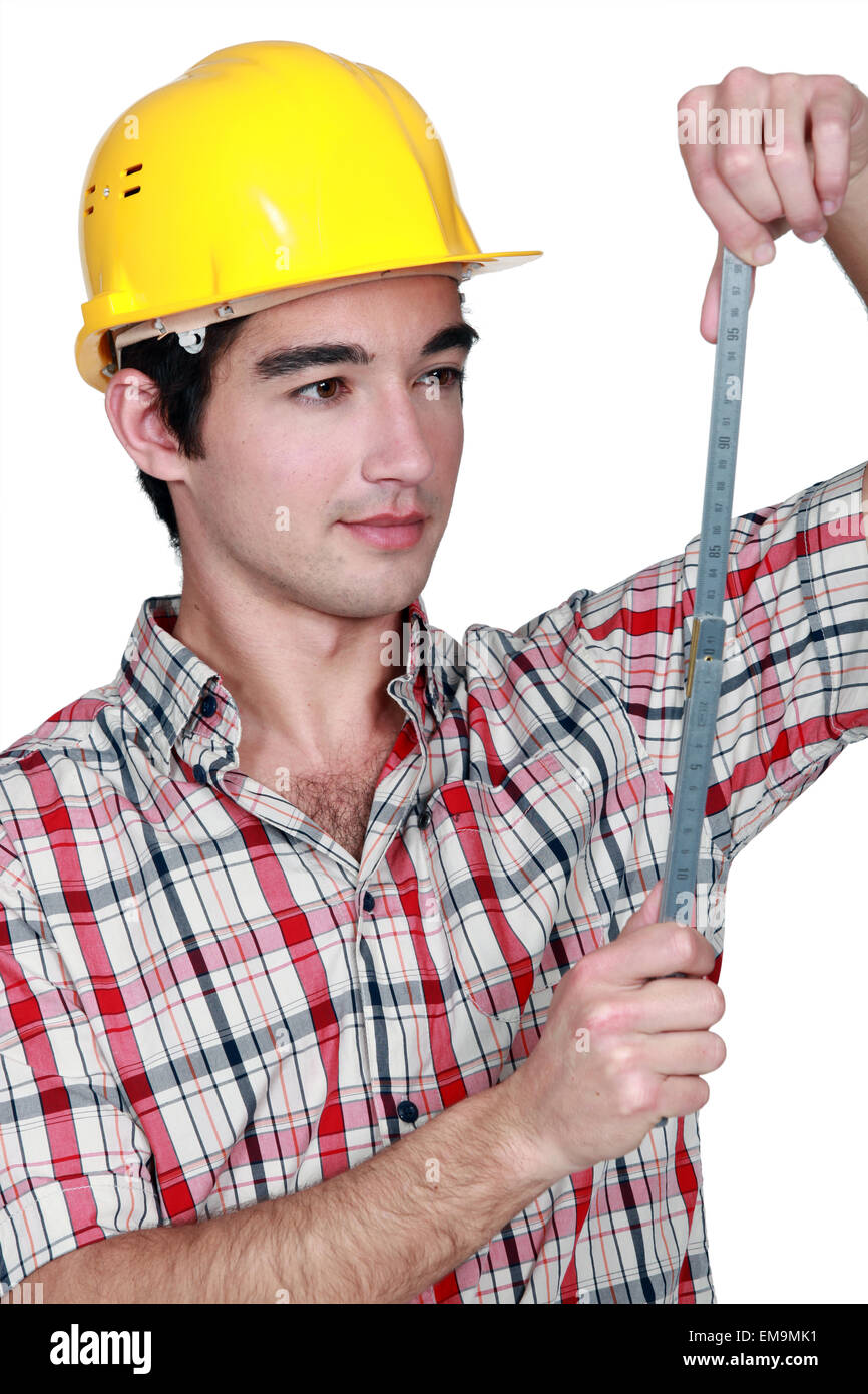 Meter stick boy hires stock photography and images Alamy