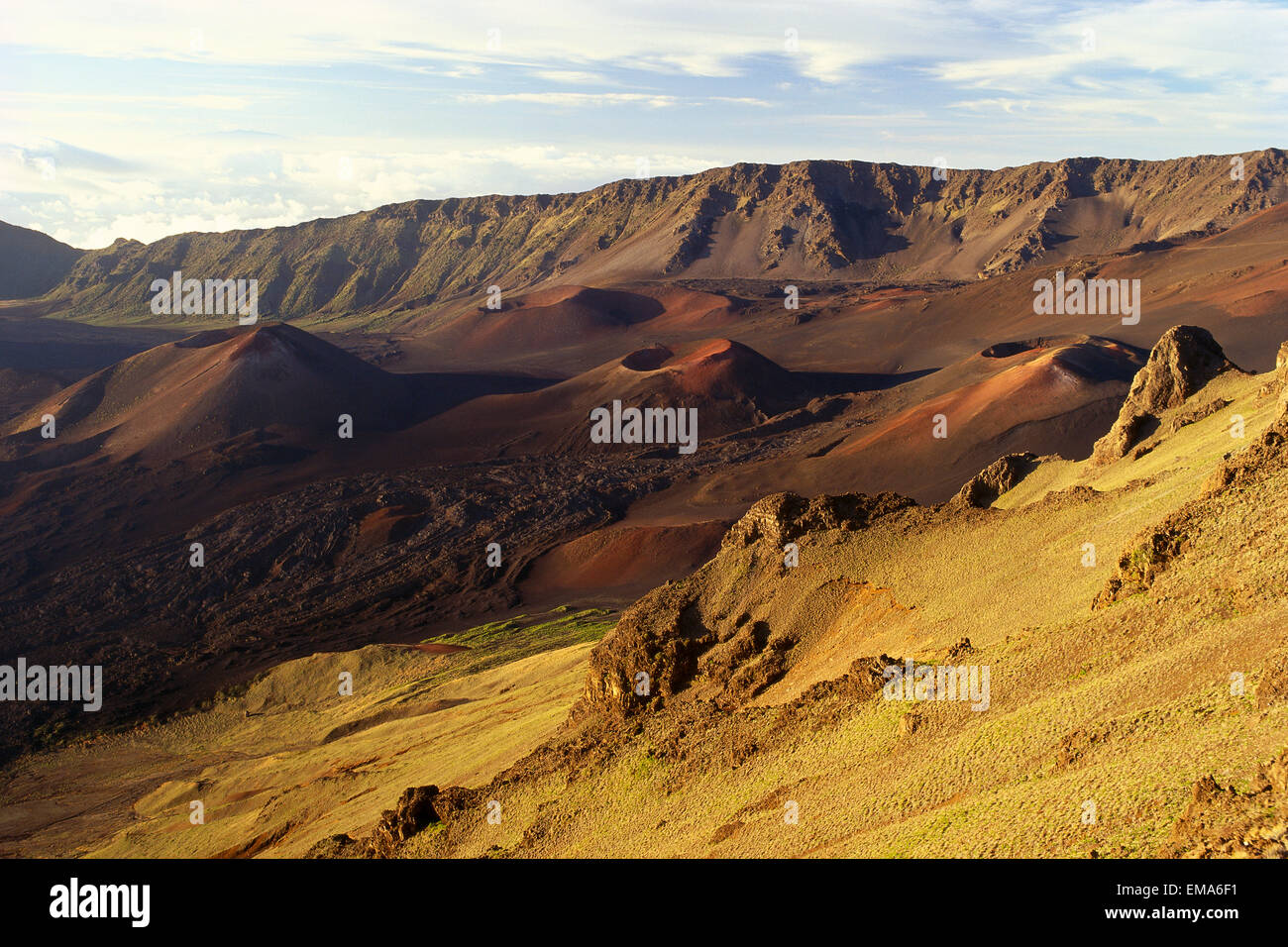 Hawaii, Maui, Haleakala National Park, Cinder Cones, Crater Floor